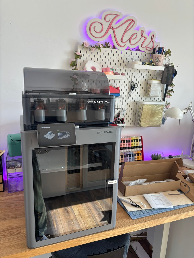 První laser Klers Made v dílně